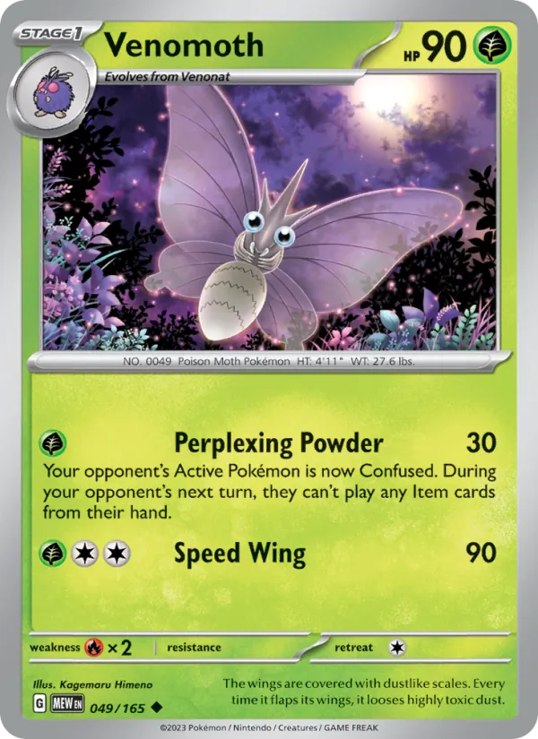 Venomoth #049/165