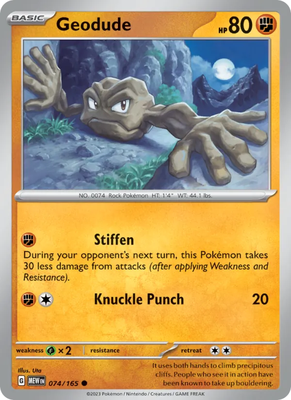 Geodude #074/165