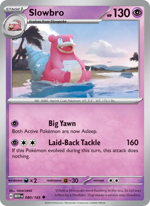 Slowbro #080/165