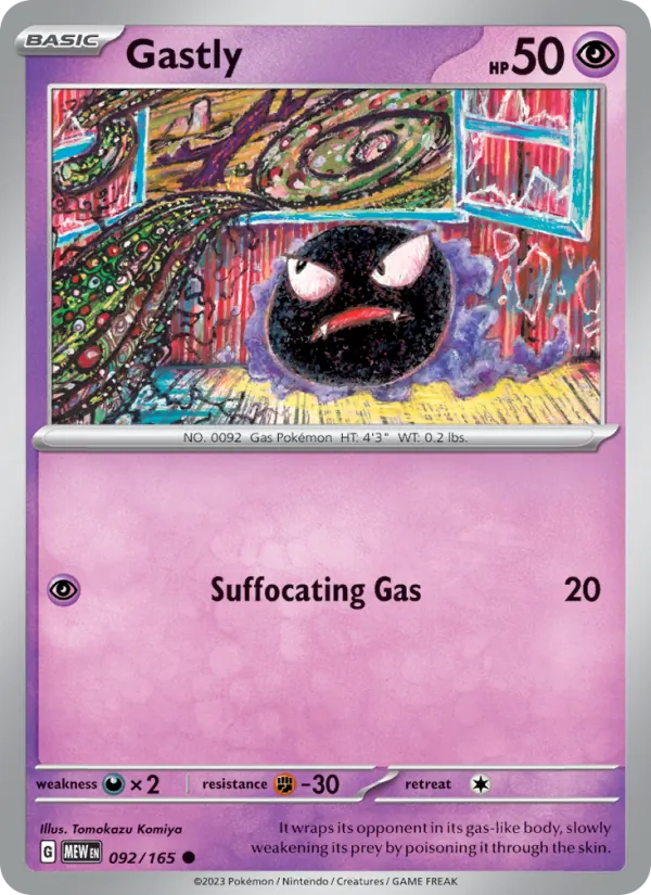 Gastly #092/165