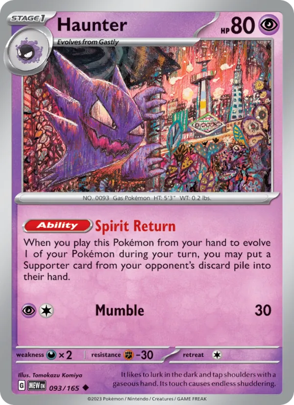 Haunter #093/165