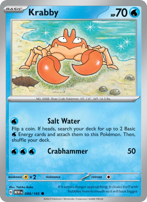 Krabby #098/165