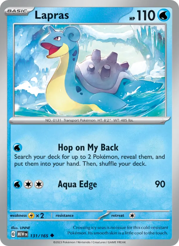 Lapras #131/165