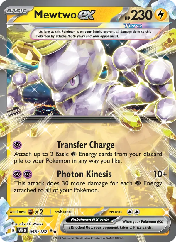 Mewtwo ex #058/182