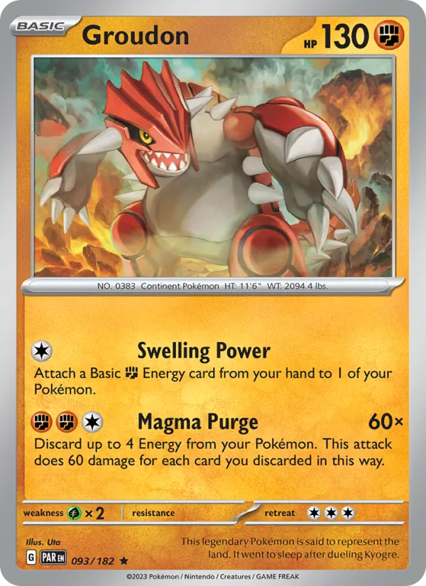 Groudon #093/182