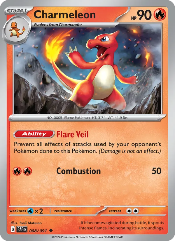 Charmeleon #008/91