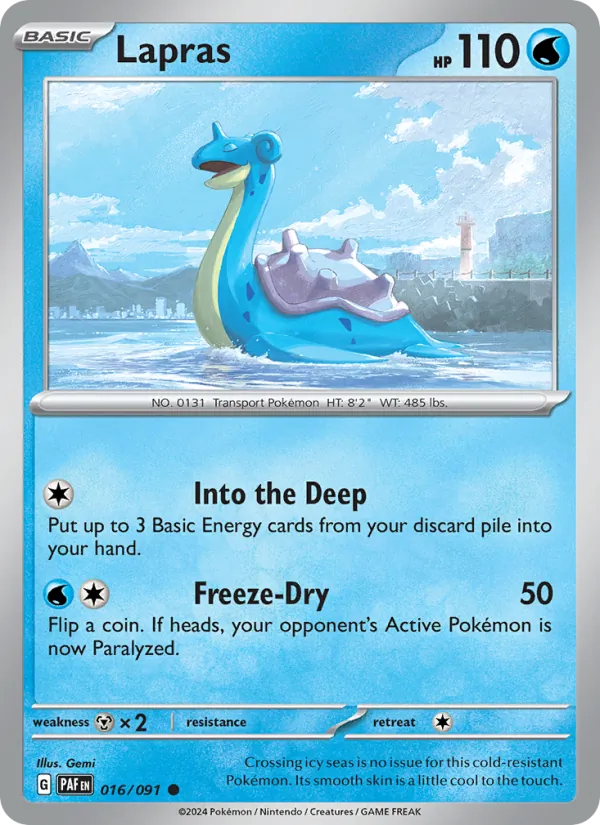Lapras #016/91