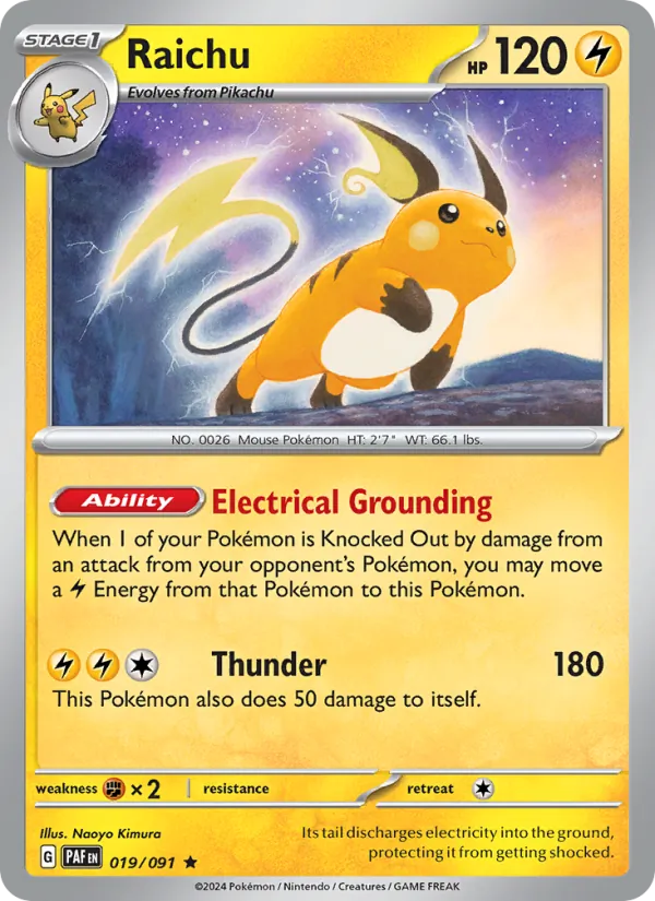 Raichu #019/91