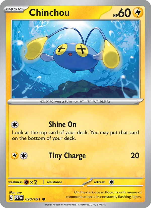 Chinchou #020/91