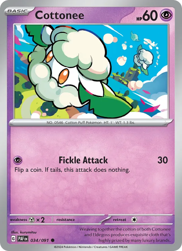 Cottonee #034/91