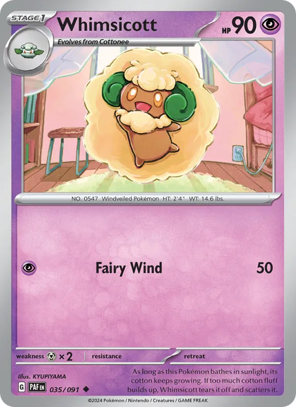 Whimsicott #035/91