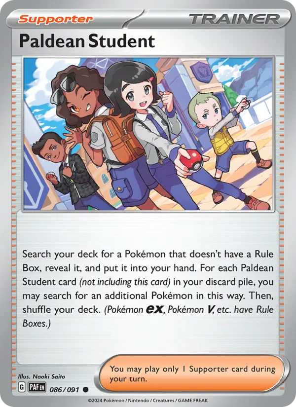 Paldean Student #086/91