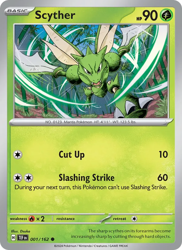 Scyther #001/162