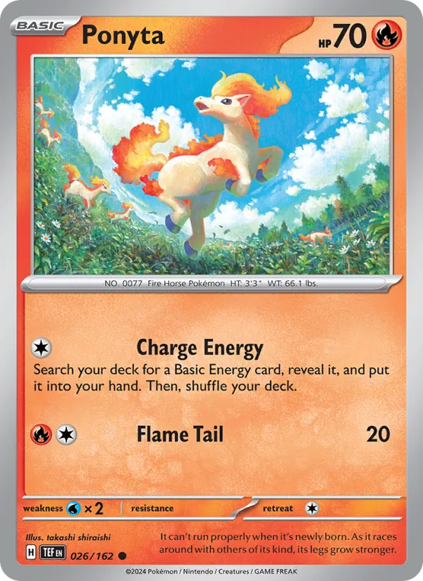 Ponyta #026/162