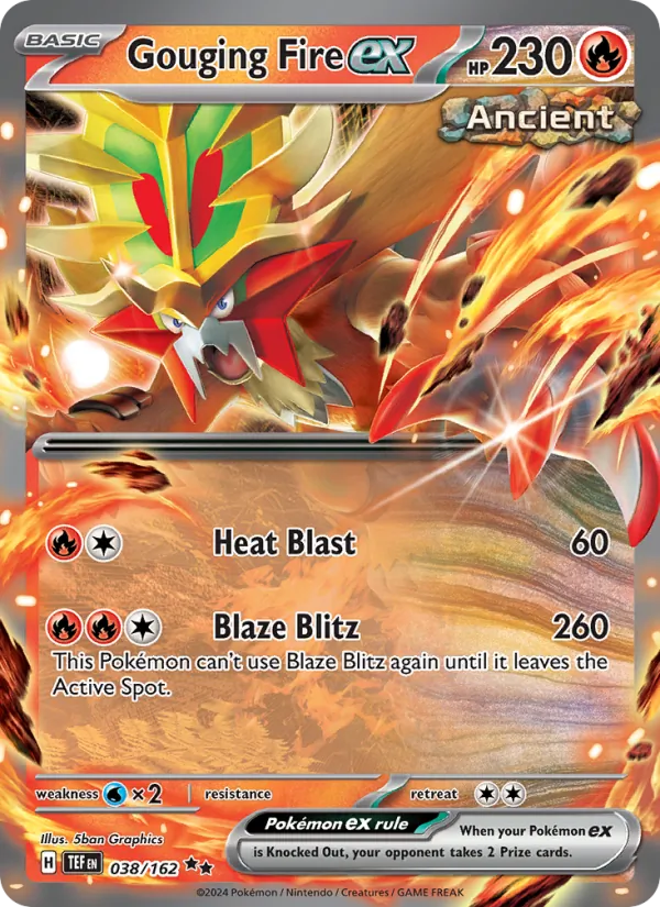 Gouging Fire ex #038/162