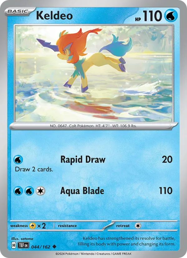 Keldeo #044/162