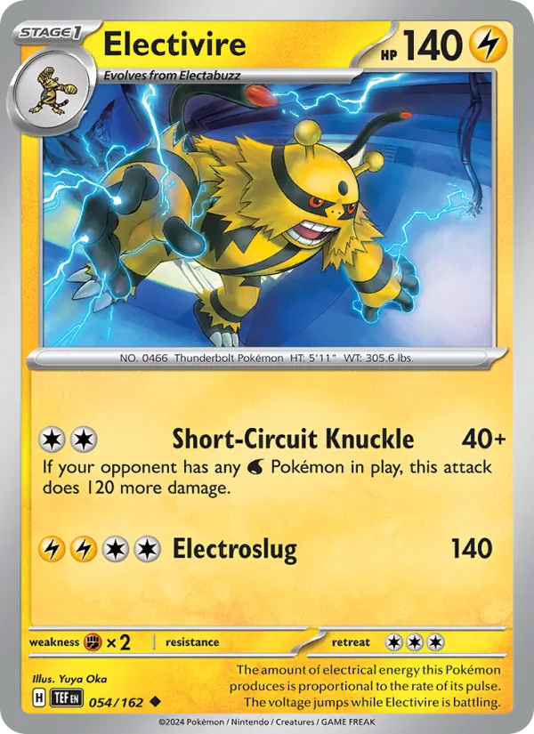 Electivire #054/162