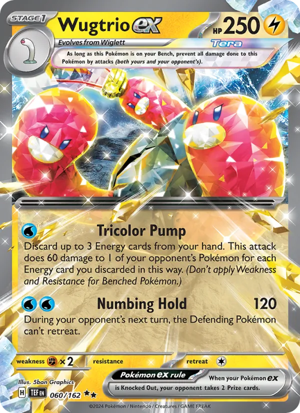 Wugtrio ex #060/162