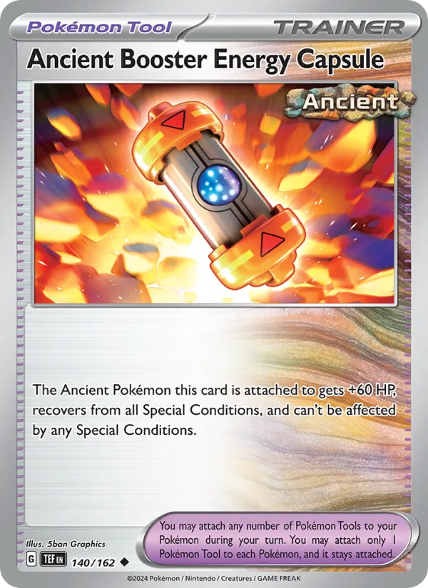 Ancient Booster Energy Capsule #140/162