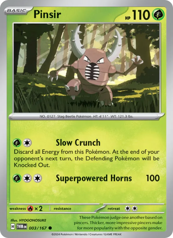 Pinsir #003/167