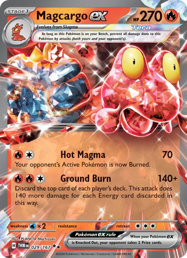 Magcargo ex #029/167