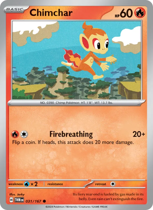 Chimchar #031/167