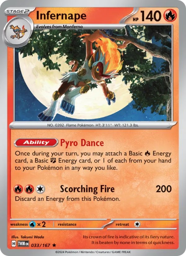 Infernape #033/167
