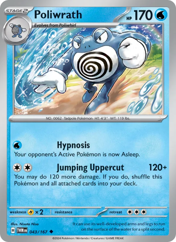 Poliwrath #043/167