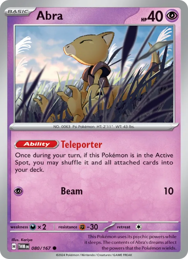 Abra #080/167