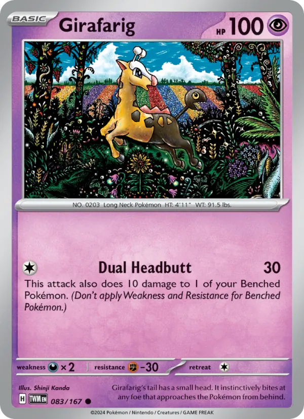 Girafarig #083/167