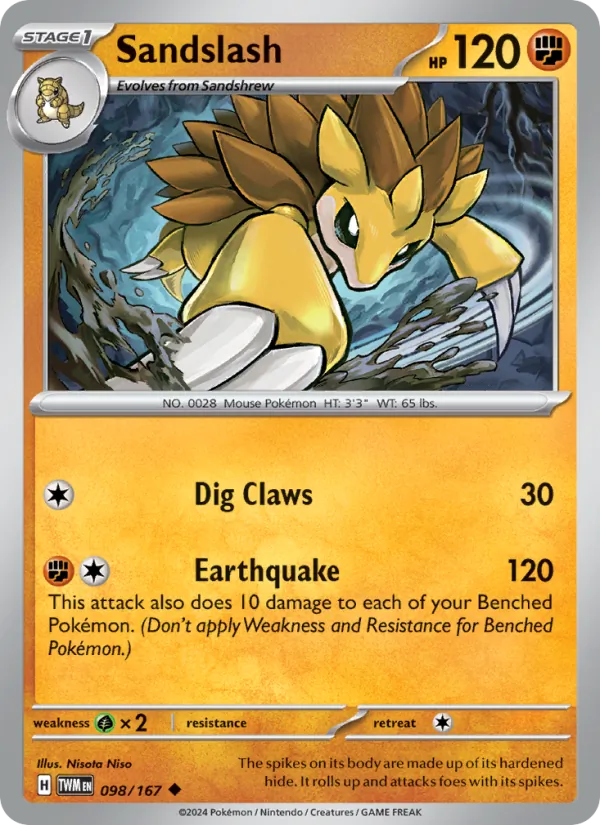 Sandslash #098/167