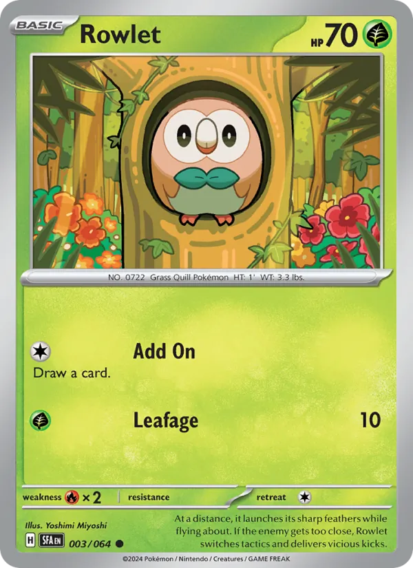 Rowlet #003/64