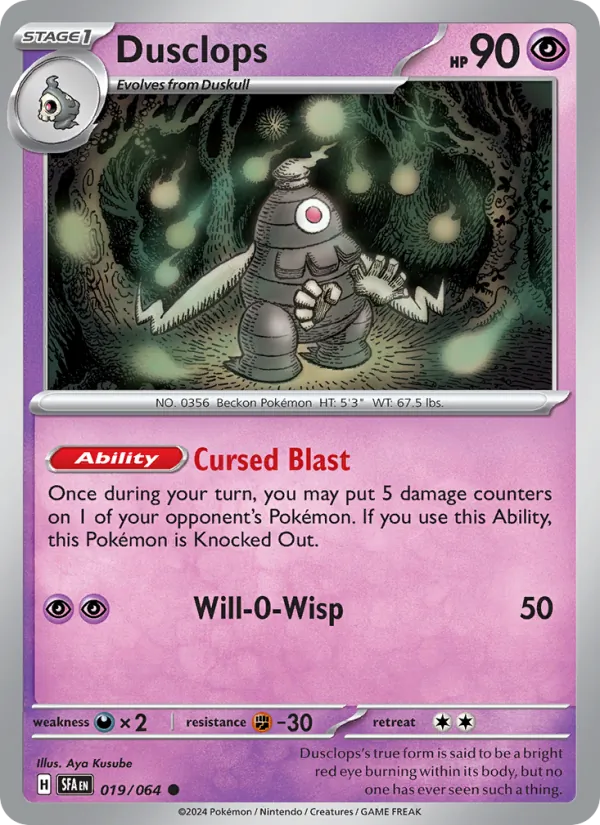 Dusclops #019/64