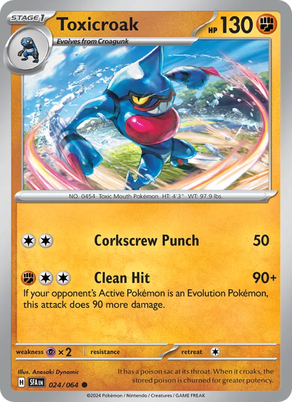 Toxicroak #024/64