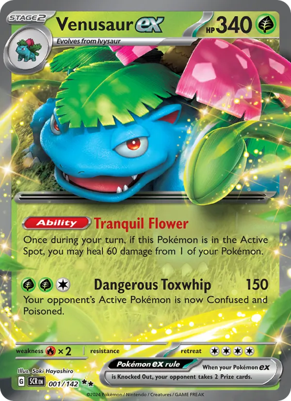Venusaur ex #001/142