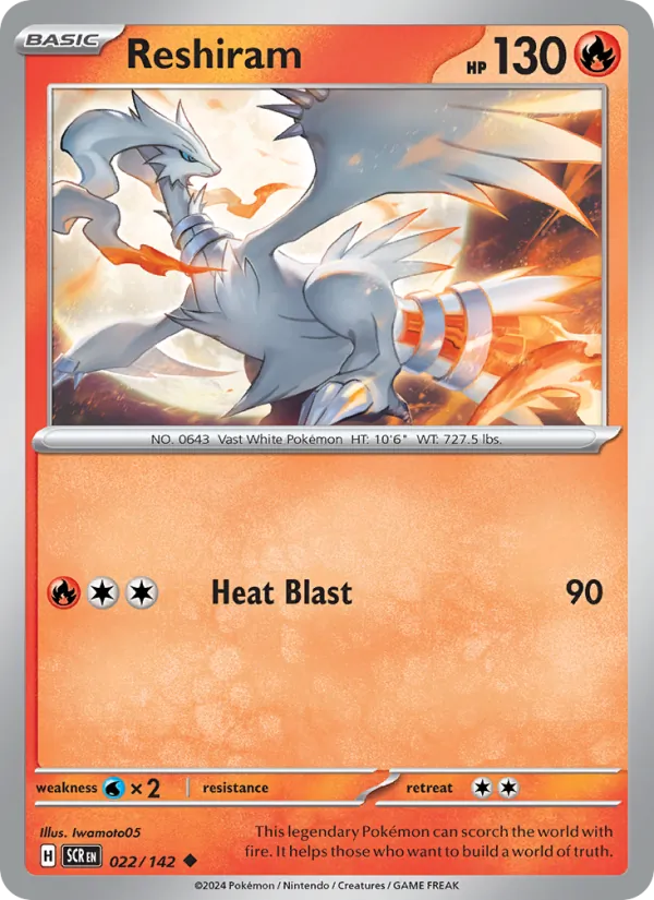 Reshiram #022/142