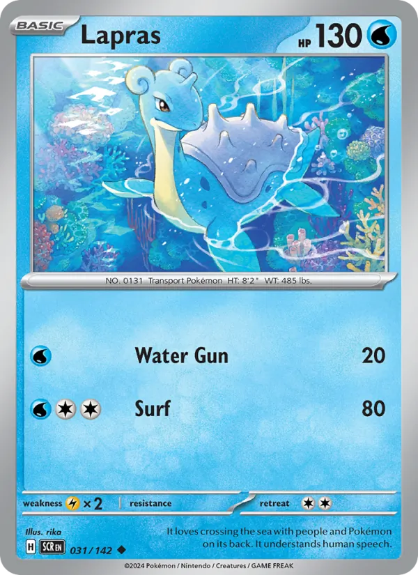Lapras #031/142
