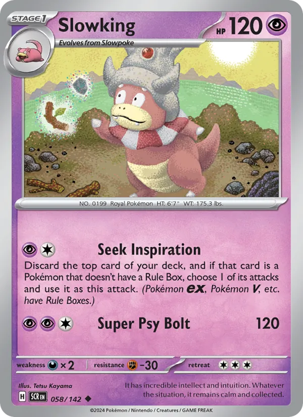 Slowking #058/142