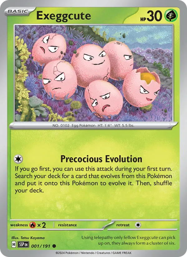 Exeggcute #001/191