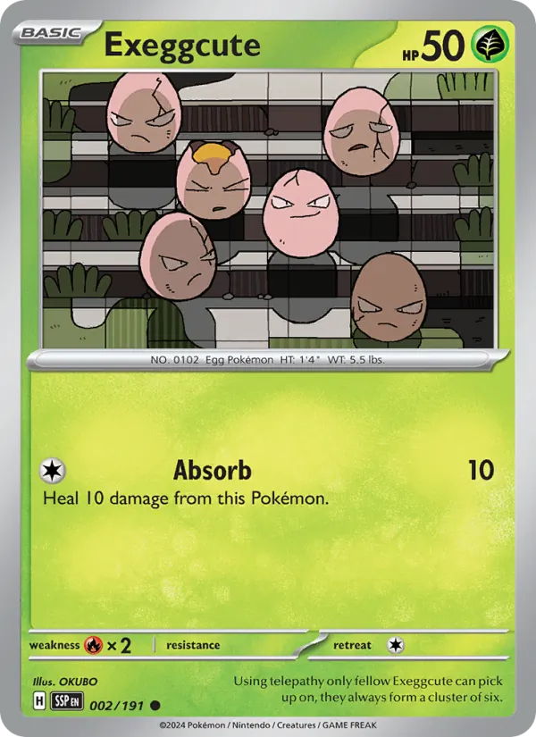 Exeggcute #002/191
