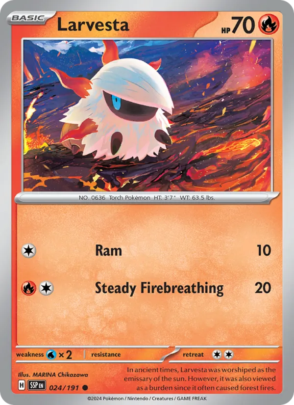 Larvesta #024/191