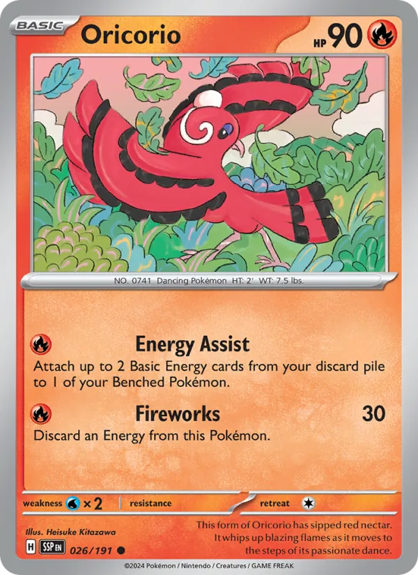 Oricorio #026/191