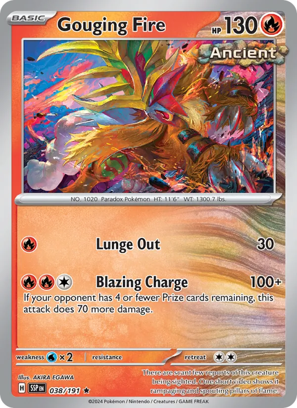 Gouging Fire #038/191