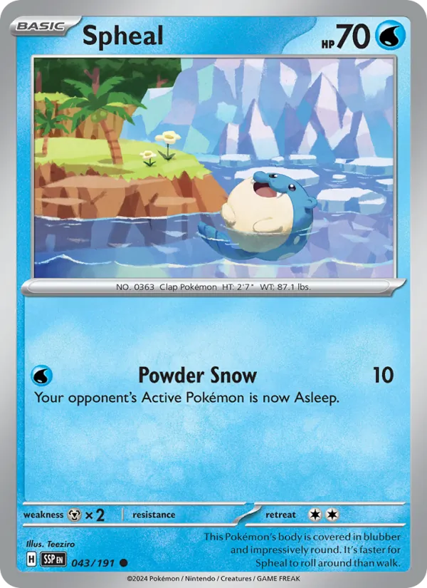 Spheal #043/191