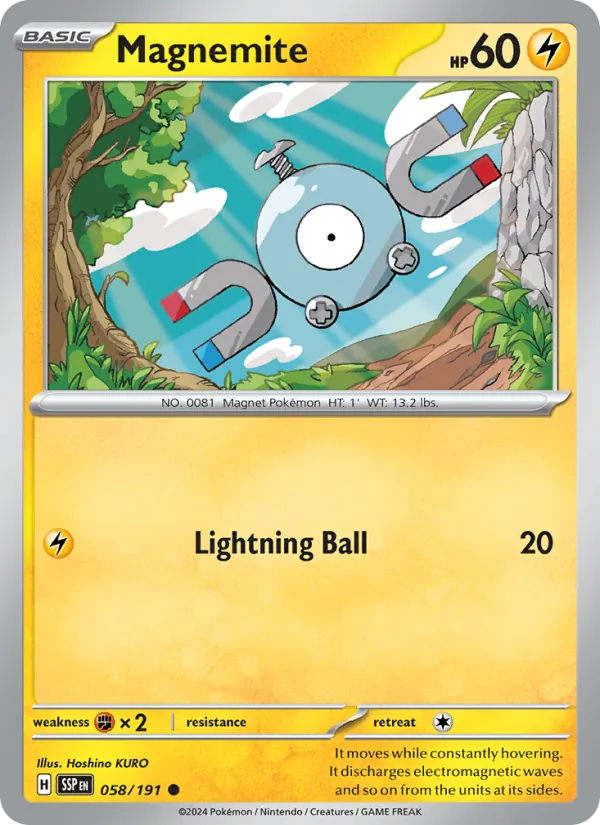 Magnemite #058/191