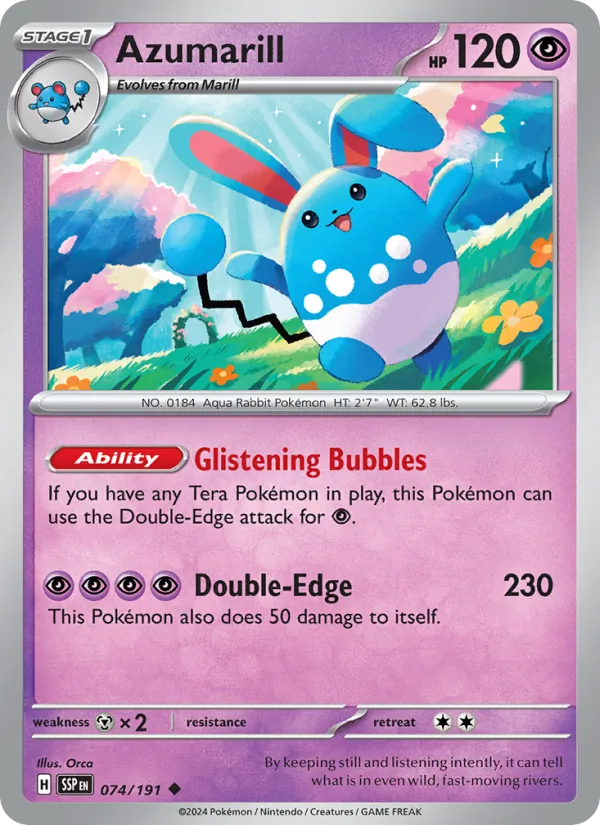 Azumarill #074/191