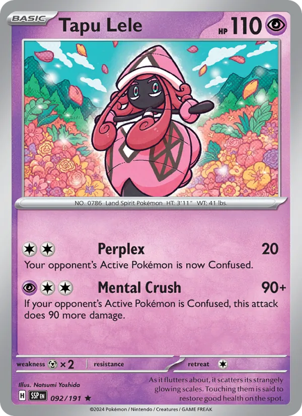 Tapu Lele #092/191