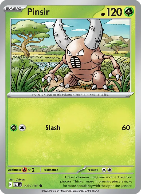 Pinsir #003/131