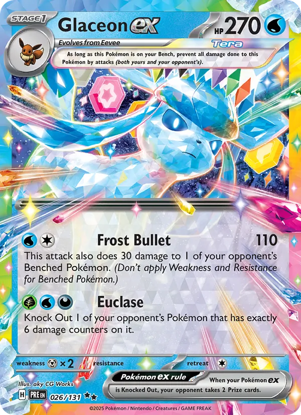 Glaceon ex #026/131