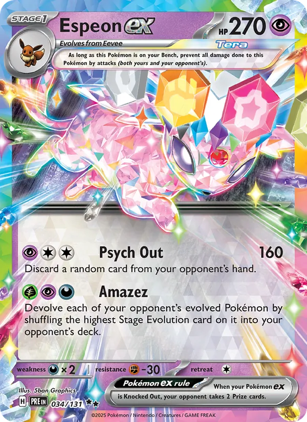 Espeon ex #034/131